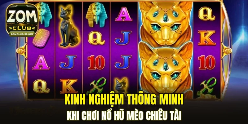 Kinh nghiệm thông minh khi chơi nổ hũ mèo chiêu tài