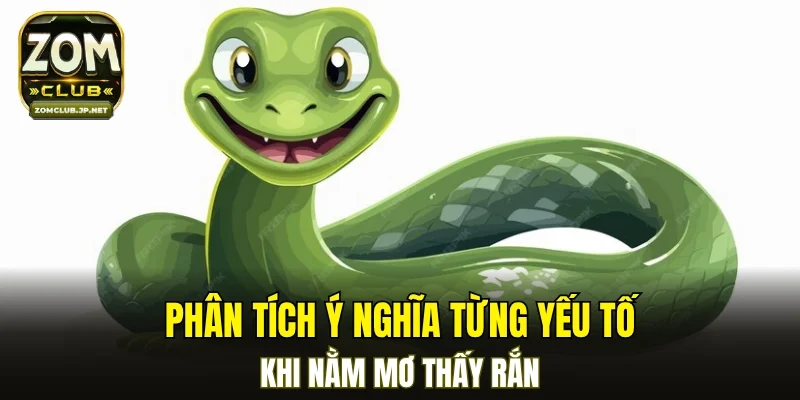 Phân tích ý nghĩa từng yếu tố khi nằm mơ thấy rắn