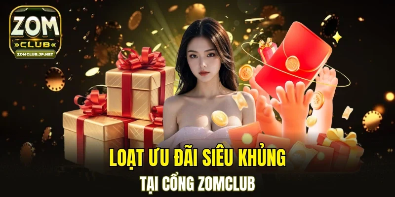 Tổng hợp khuyến mãi siêu khủng hiện nay tại cổng game ZOMCLUB